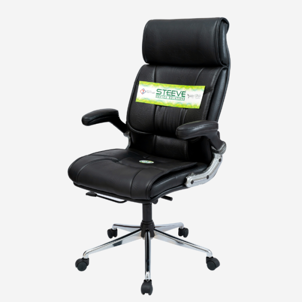 Leather Revolving Office Chair (RC 03A )